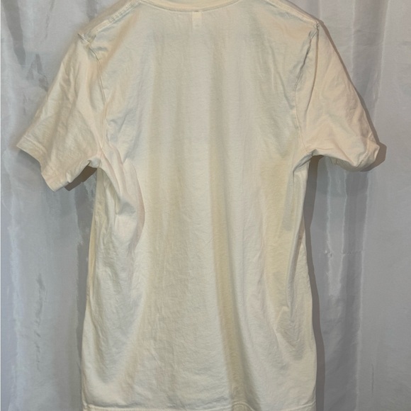 Bella + Canvas “TEACHER” Graphic Tee Size L Ivory Cotton T-Shirt - Picture 2 of 7